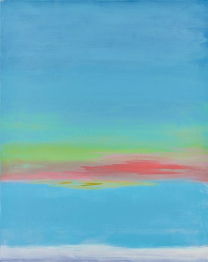 Silent Sky - a Paint Artowrk by 心菲